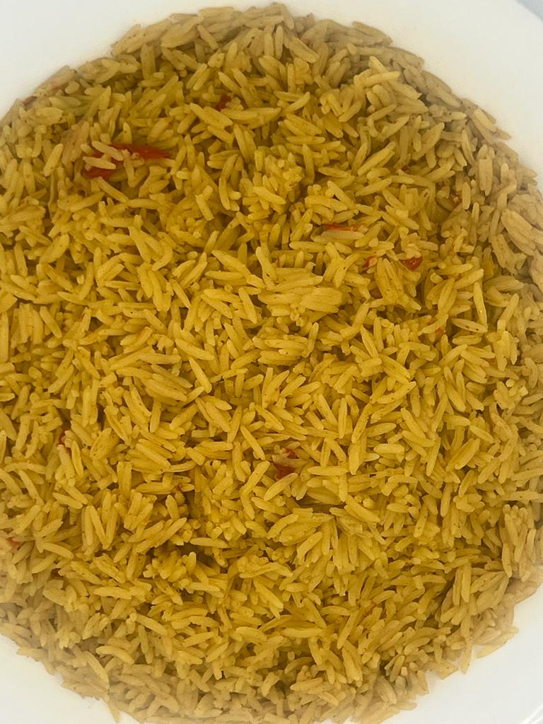 Coconut Jolloff Rice Plate