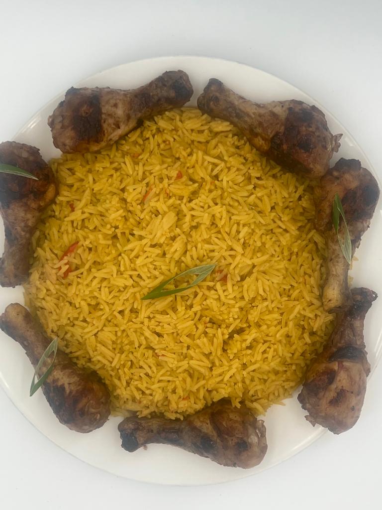 Coconut Jollof Rice