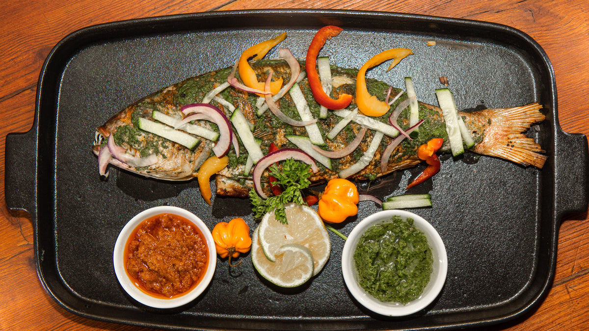 Grilled Silverfish (whole)