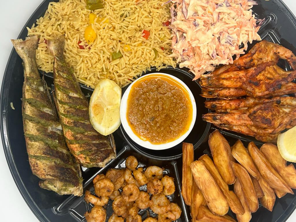 Mofire Seafood Platter